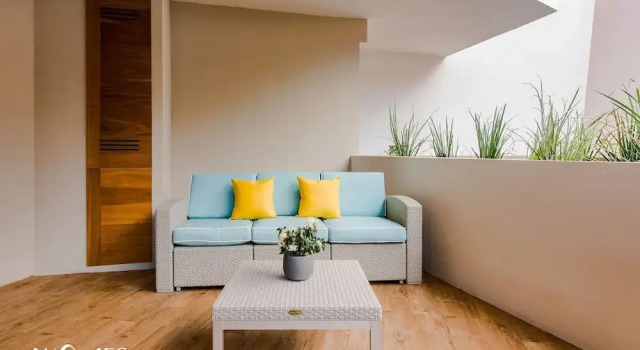 Апартаменты Pool View 1 Br Steps Away From the Beach