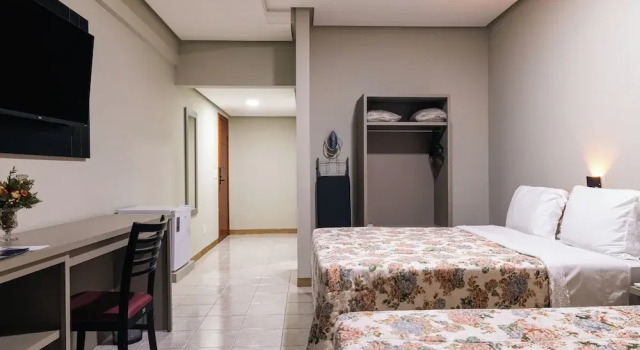 Номер Deluxe c 1 комнатой Hotel Dan Inn Uberlandia By Nacional Inn