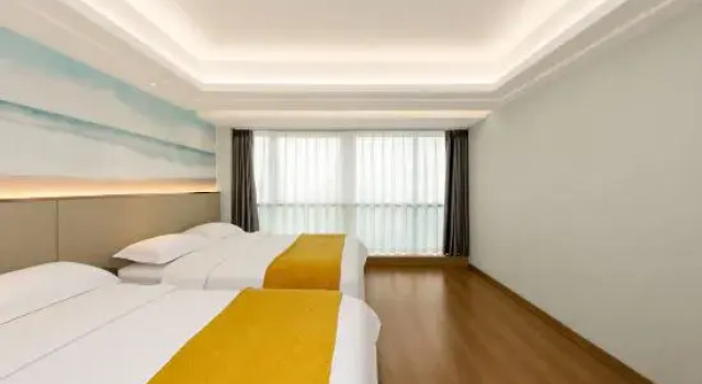 Семейный люкс с 3 комнатами Beijing Yichao Serviced Apartment