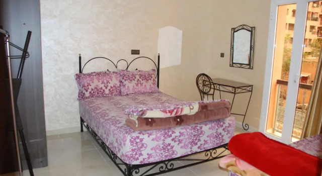 Апартаменты с 2 комнатами с балконом и с красивым видом из окна Appartements Ziad Guéliz