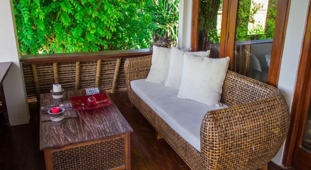 Двухместный номер Deluxe с балконом и с видом на море Twin Island Villas & Dive Resort