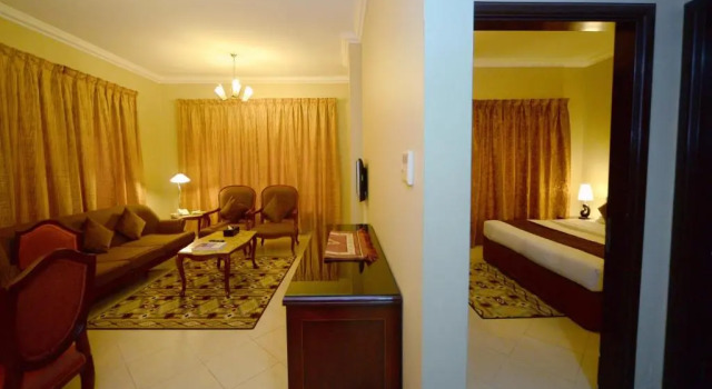 Апартаменты с 2 комнатами Отель Emirates Stars Hotel Apartments Sharjah