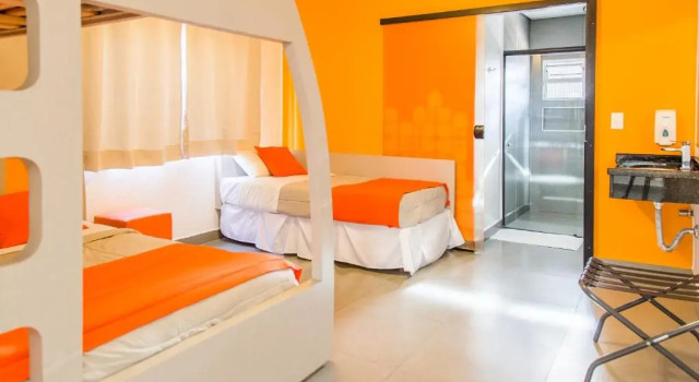 Четырёхместный номер Standard Concept Design Hostel & Suites