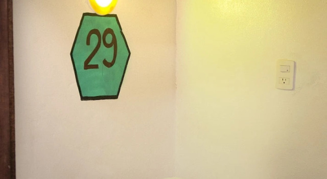 Кровать в общем номере Lucky Traveler Hostel