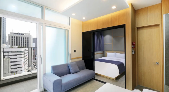 Двухместный номер Standard с балконом The Stay Classic Hotel Myeongdong