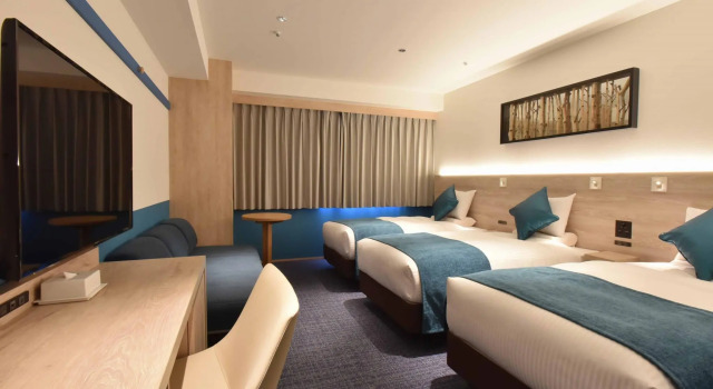 Трёхместный номер Comfort Art Hotel Asahikawa