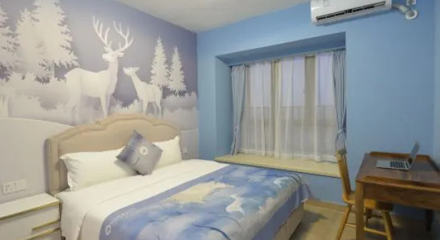 Семейный люкс с 3 комнатами Yujian Holiday Villa (Midea Egret Lake Branch, Foshan)