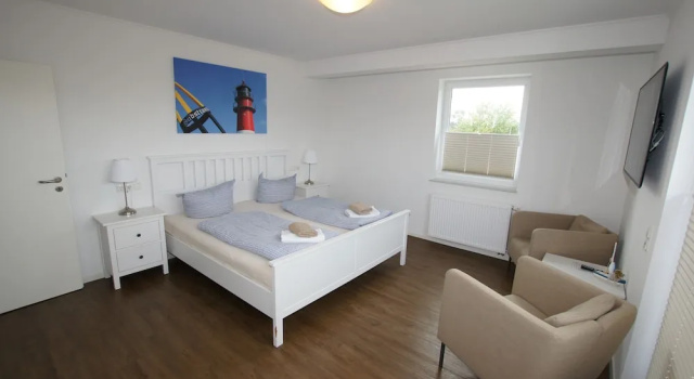 Двухместный номер Premium с балконом Hotel Dorfkrug Büsum