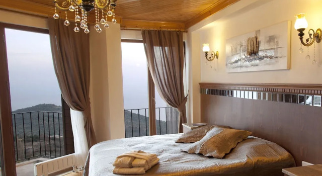 Номер Deluxe с видом на море Assos Kayalar Terrace