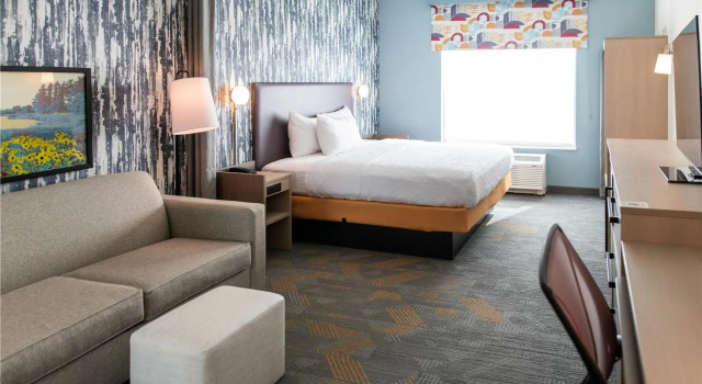 Двухместный люкс Home2 Suites By Hilton Effingham