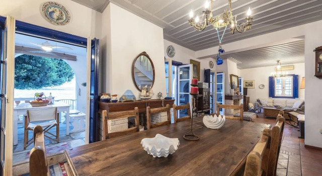 Beachfront Spetses Spectacular Fully Equipped Traditional Villa Families,groups