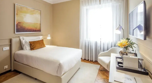 Одноместный номер Standard с видом на внутренний двор Luzeiros Suites
