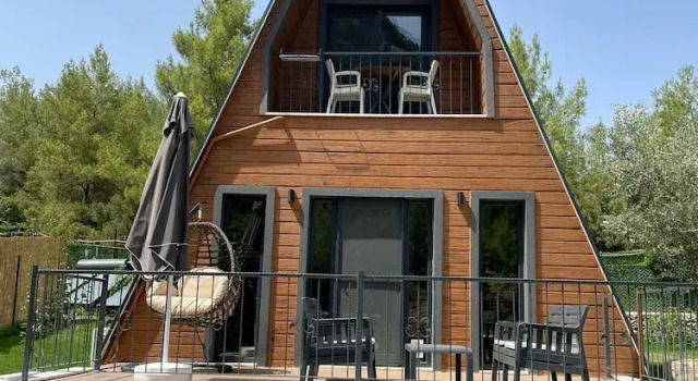 Семейное бунгало с видом на горы Reset Resort-Göcek