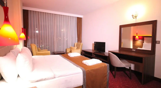 Люкс с балконом Safa Sorgun Thermal Hotel Wellness & SPA