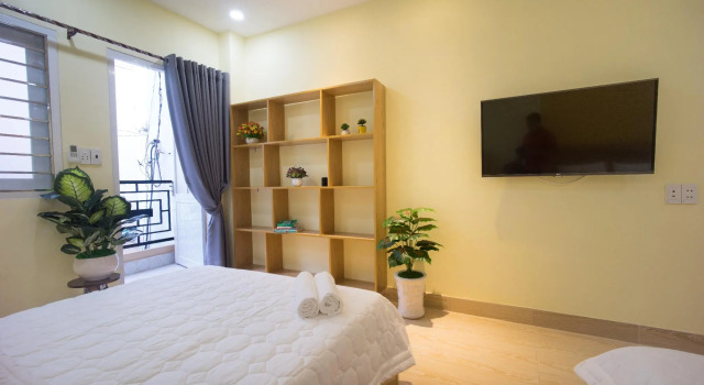 Двухместный номер Deluxe с балконом Language Exchange Hostel 1