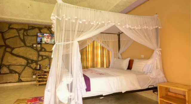 Одноместный номер Deluxe с красивым видом из окна Burchs Resort Naivasha