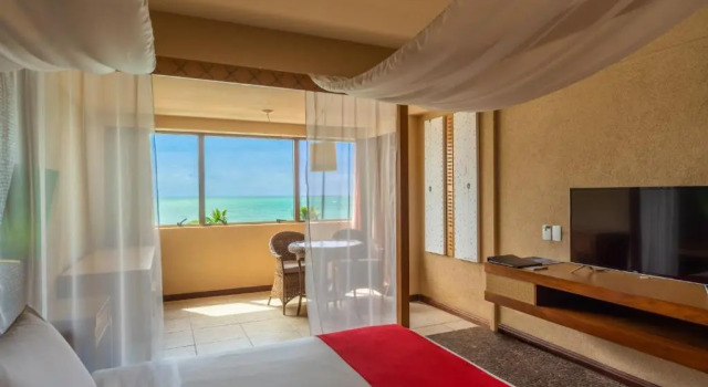 Двухместный номер Deluxe с видом на океан Ritz Lagoa da Anta Hotel & SPA
