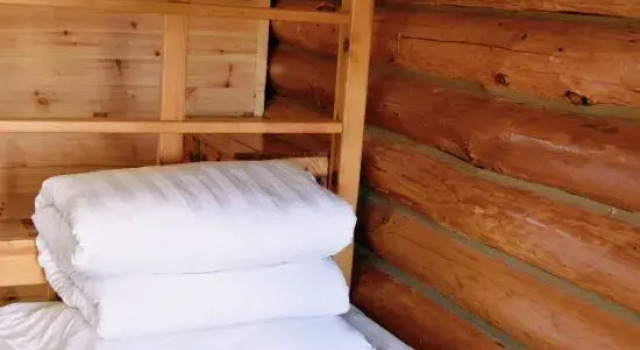 Кровать в общем номере Enhe Ranch International Youth Hostel