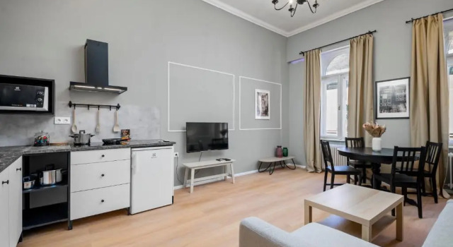 Апартаменты Brand new - 2BR/Sleeps 7 / Netflix + Nespresso (AF56A)