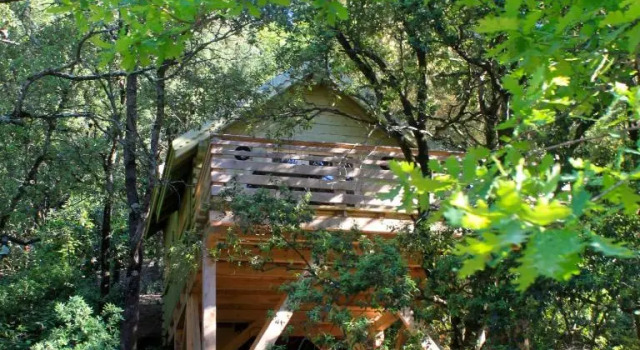 Четырёхместный номер Standard Les Cabanes Dans Les Bois Logis Hôtel