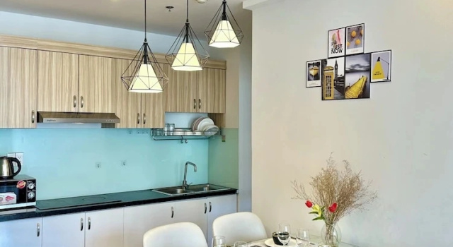 Шестиместные апартаменты Standard с 3 комнатами Saigon Central Apart - Infinity Pool&Gym