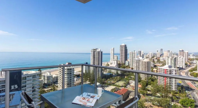 Апартаменты c 1 комнатой с частичным видом на океан Artique Surfers Paradise - Official