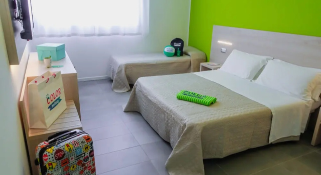 Четырёхместный номер Standard Color Green Village Cesenatico Family