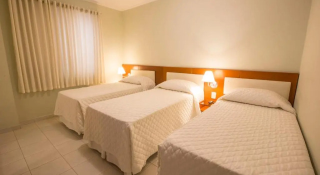 Трёхместный номер Standard Hotel Ipanema de Sorocaba
