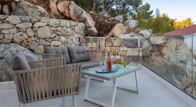 Villa Adria View with Heated Pool I, Забронировать Вилла Отели Трогир с бассейном, рядом с Частный Пляж «Сикрет Гарден Барада Бич Апартмент», Бассейн
