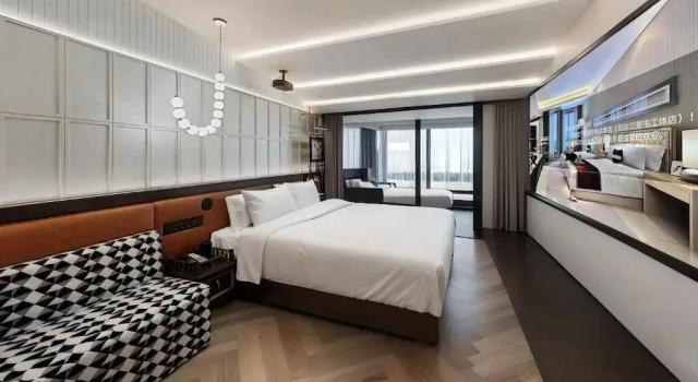 Четырёхместный семейный номер Standard Beijing Tangfu Sanlitun BOUTIQUE Hotel