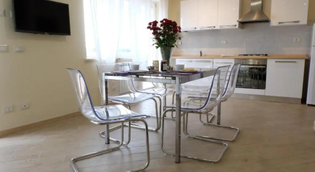 Апартаменты с балконом и с красивым видом из окна Terrazza sul Parco