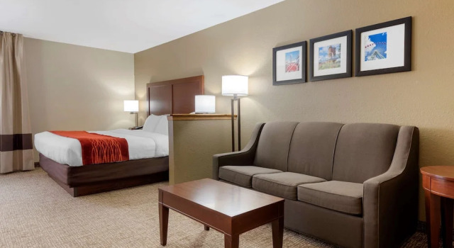 Одноместный номер Economy Comfort Inn & Suites Cincinnati Eastgate