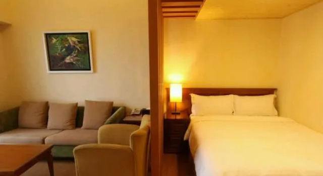 Кровать в общем номере Hotel Lohas