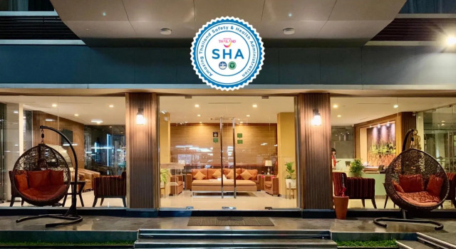 Кровать в общем номере The Bedrooms Boutique Hotel Bangkok