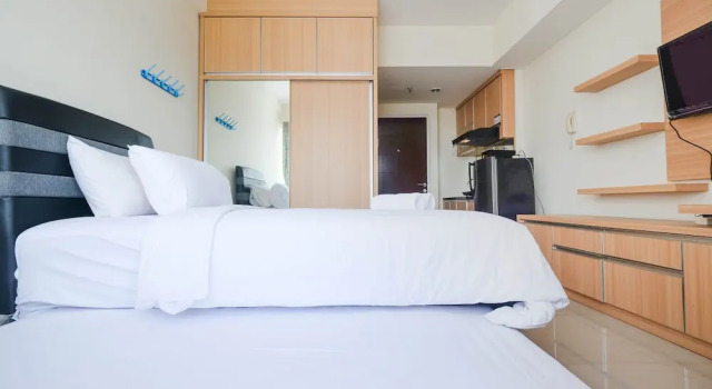 Cozy Minimalist Studio @ Taman Melati Margonda Apartment By Travelio, Book Apartment Depok West Java