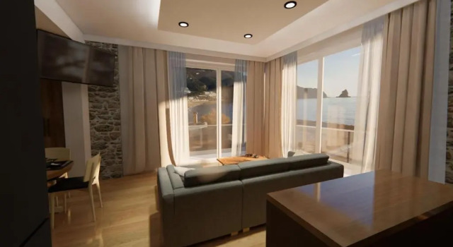 Коттедж Black Rocks Luxury Seafront Beach Suite
