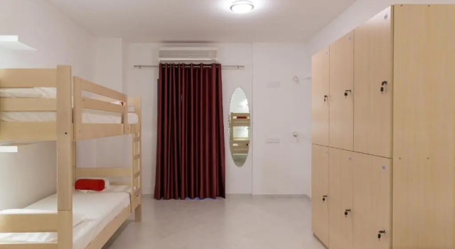 Кровать в общем номере Hostel Free Bird