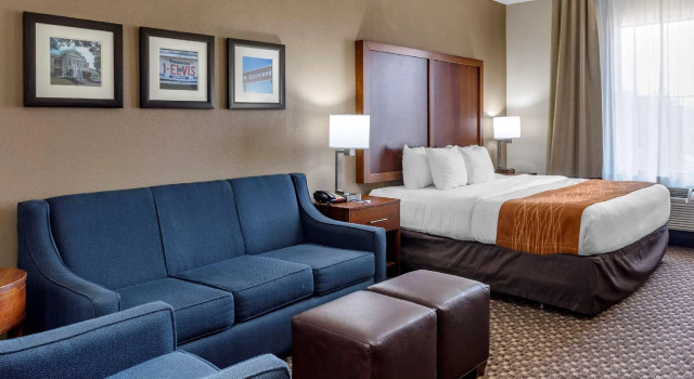 Двухместный люкс Comfort Inn & Suites Atoka-Millington
