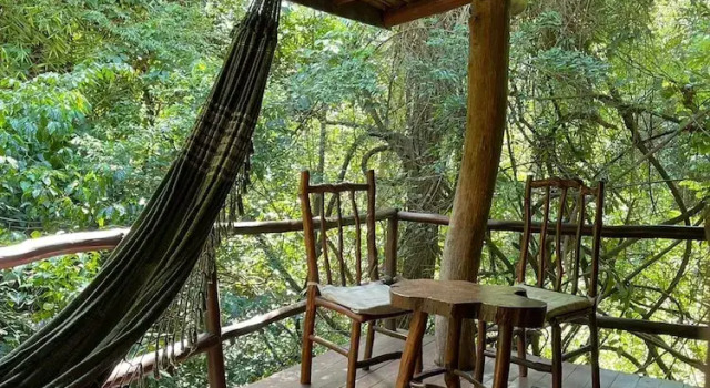 Двухместный номер Standard с балконом La Aldea De La Selva Lodge