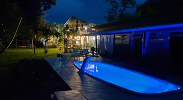 Deluxe Čtyřlůžkový pokoj Cahuita Inn