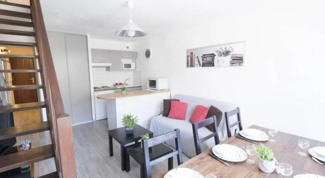 Duplex 8 pers. à Saint Lary, navette ski - FR-1-296-133, Забронировать Апартаменты/квартира Апартаменты Сен-Лари-Сулан, рядом с Фуникулер Telecabine, Апартаменты/квартира