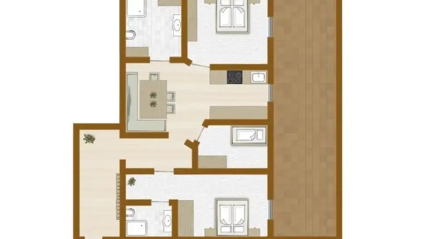 Апартаменты Hotel Lerch
