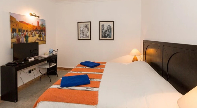 Одноместный номер Standard с балконом Auberge Dar Najmat