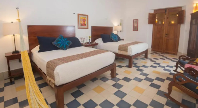 Четырёхместный номер Classic Hotel Posada San Juan