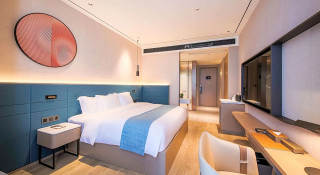 Superior Kahden hengen huone kaupunkinäköala Howard Johnson By Wyndham Longxiang Hotel Ningbo