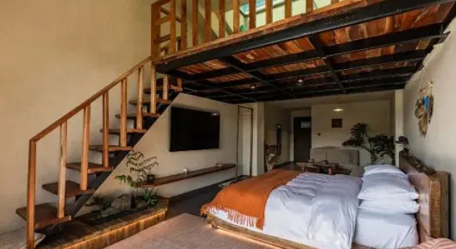 Тент Мансарда с видом на закат Wanfeng Forest Xihe - Mountain House B&B