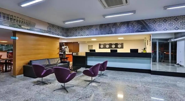 Flat Suites Pampulha - AP 122, Забронировать Отель Отели и гостиницы Бело Хоризонт, рядом с São Francisco de Assis Church, Отель