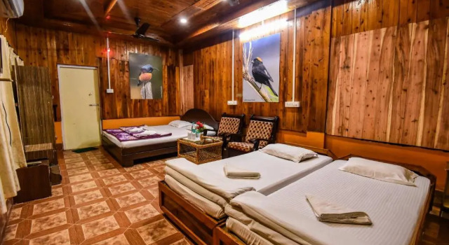 Двухместный номер Superior с красивым видом из окна Aranya Jungle Resorts