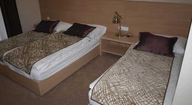 Трёхместный номер Standard с балконом Hotel Mangart