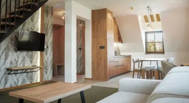Люкс с 3 комнатами Отель Angelina Apart Hotel&Spa Divcibare